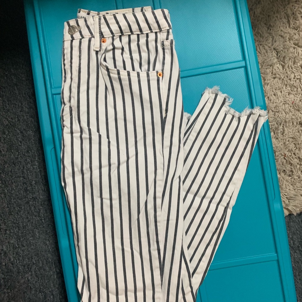 Striped Jeans